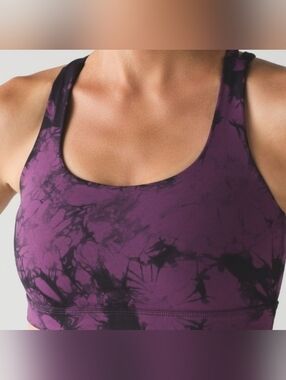 Lululemon Energy Bra Shibori.
